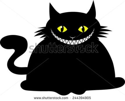 stock-vector-fat-black-cat-cartoon-vector-image-244394905